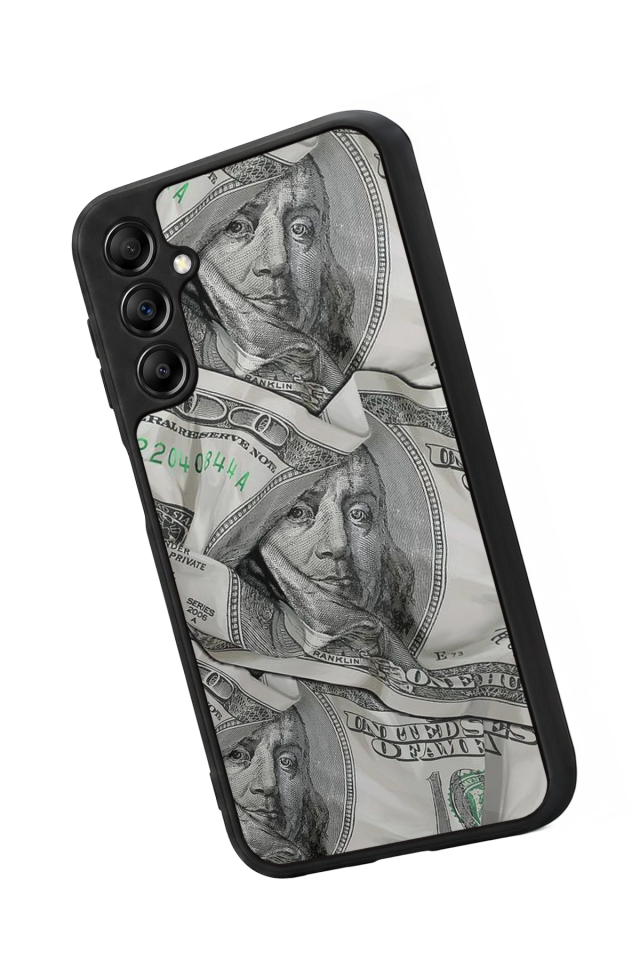 Samsung Galaxy A14 Uyumlu Money Para Tasarımlı Glossy Premium Kılıf