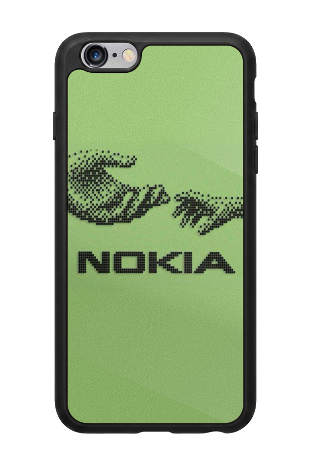 iPhone 6 Plus Uyumlu Nokia Tasarımlı Glossy Premium Kılıf