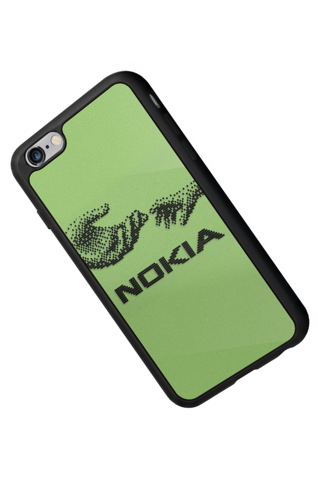 iPhone 6 Plus Uyumlu Nokia Tasarımlı Glossy Premium Kılıf