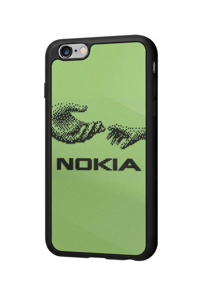 iPhone 6 Plus Uyumlu Nokia Tasarımlı Glossy Premium Kılıf