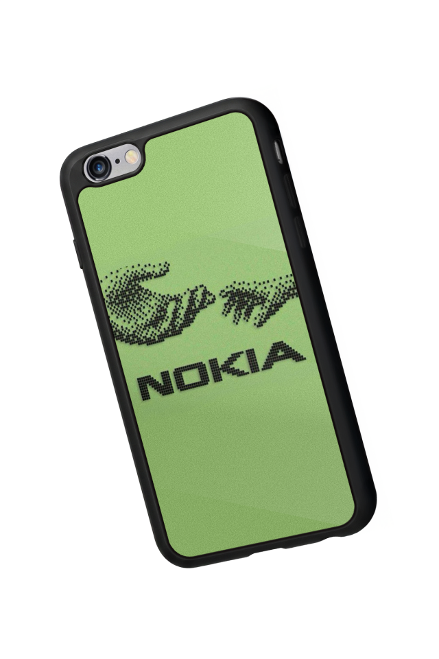iPhone 6 Plus Uyumlu Nokia Tasarımlı Glossy Premium Kılıf