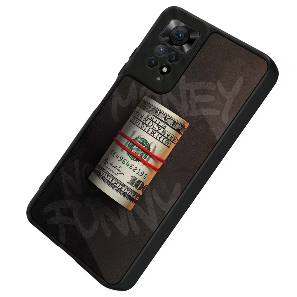 Xiaomi Redmi Note 12 Pro Uyumlu Para Tasarımlı Glossy Premium Kılıf