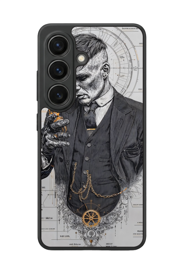 Samsung Galaxy S26 Uyumlu Peaky Blinders Tasarımlı Glossy Premium Kılıf