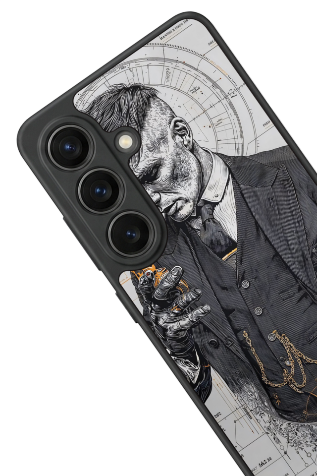 Samsung Galaxy S26 Uyumlu Peaky Blinders Tasarımlı Glossy Premium Kılıf