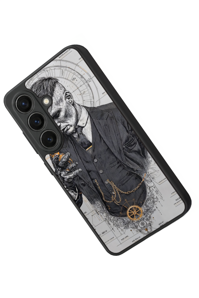 Samsung Galaxy S26 Uyumlu Peaky Blinders Tasarımlı Glossy Premium Kılıf