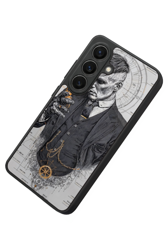 Samsung Galaxy S26 Uyumlu Peaky Blinders Tasarımlı Glossy Premium Kılıf