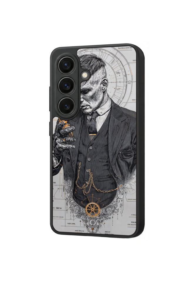 Samsung Galaxy S26 Uyumlu Peaky Blinders Tasarımlı Glossy Premium Kılıf