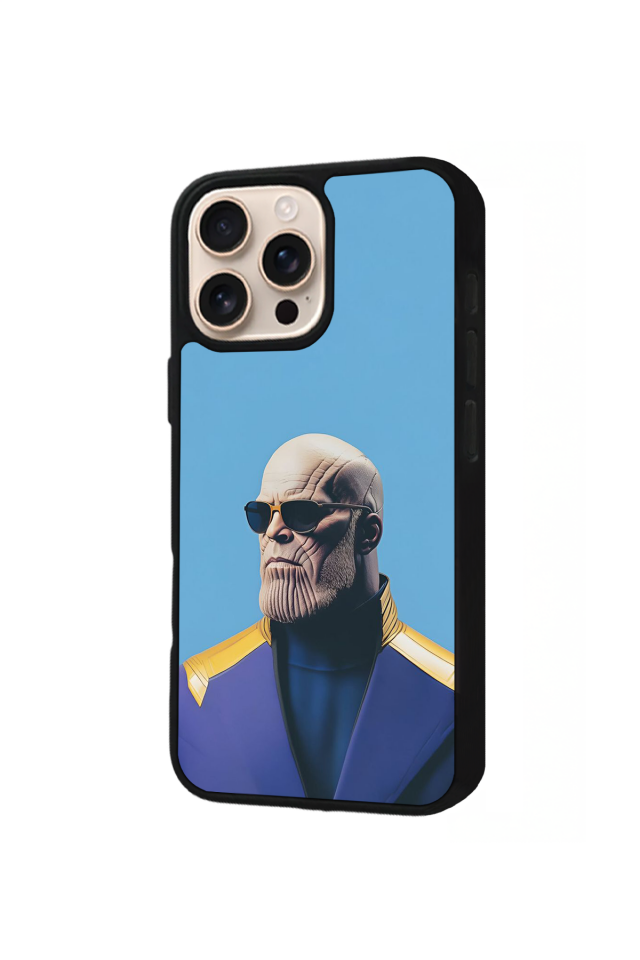 iPhone 15 Pro Uyumlu Thanos Tasarımlı Glossy Premium Kılıf