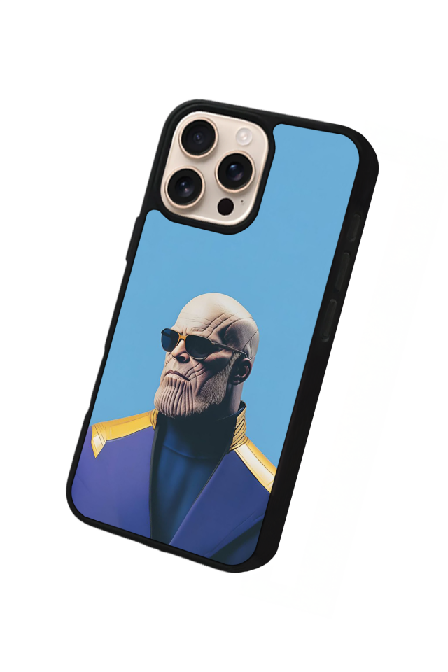 iPhone 15 Pro Uyumlu Thanos Tasarımlı Glossy Premium Kılıf