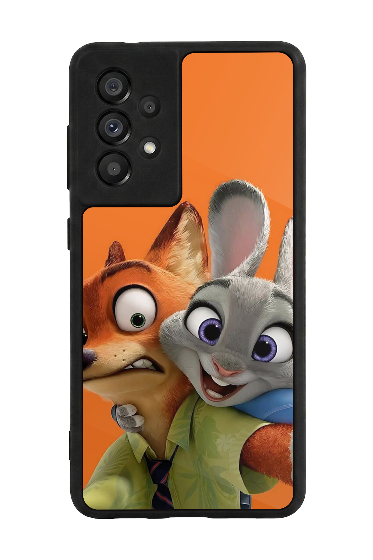 Samsung Galaxy A73 Uyumlu Zootropolis Tasarımlı Glossy Premium Kılıf