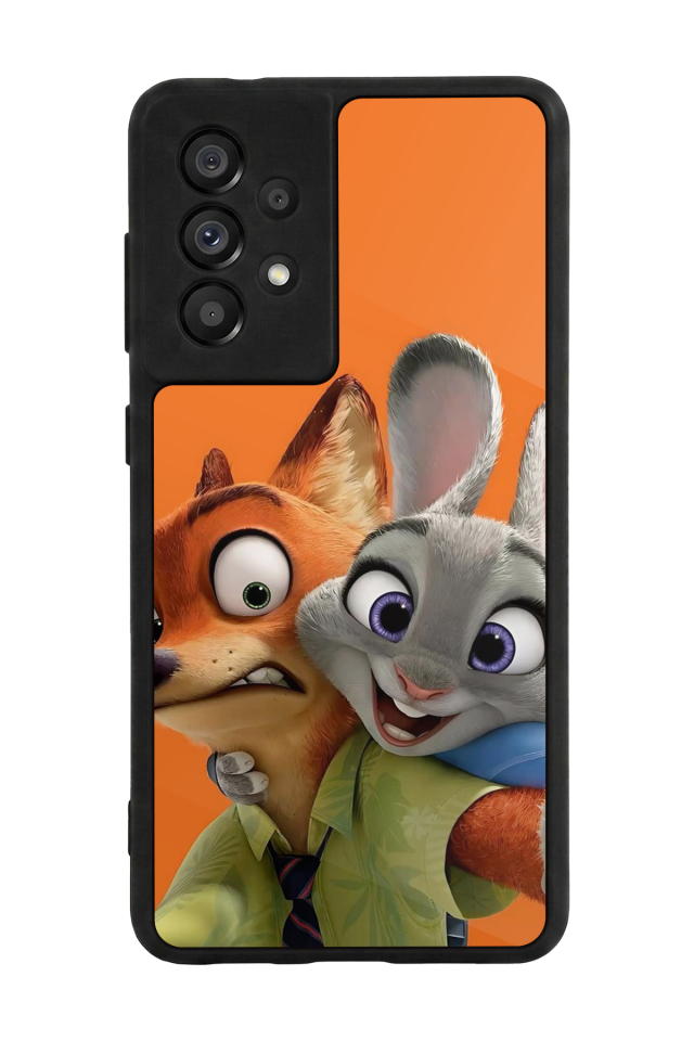 Samsung Galaxy A73 Uyumlu Zootropolis Tasarımlı Glossy Premium Kılıf