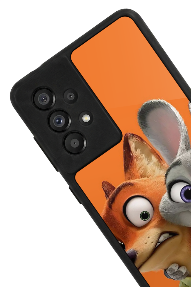 Samsung Galaxy A73 Uyumlu Zootropolis Tasarımlı Glossy Premium Kılıf
