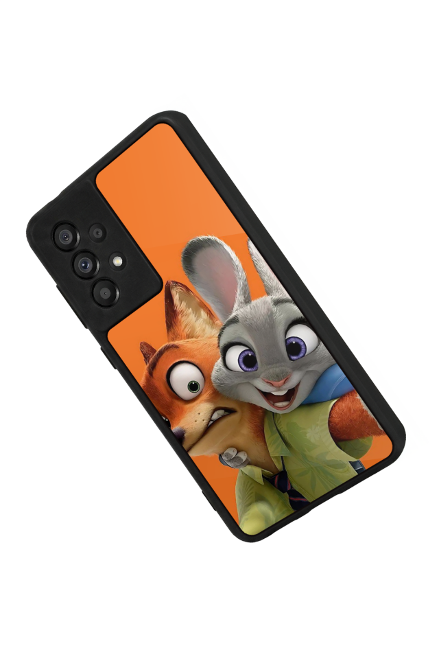 Samsung Galaxy A73 Uyumlu Zootropolis Tasarımlı Glossy Premium Kılıf