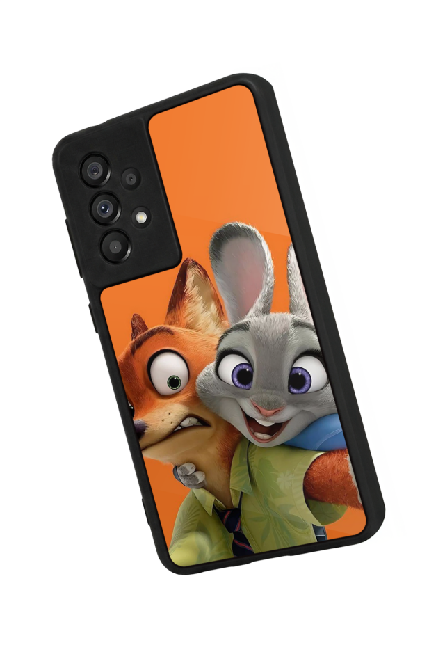 Samsung Galaxy A73 Uyumlu Zootropolis Tasarımlı Glossy Premium Kılıf