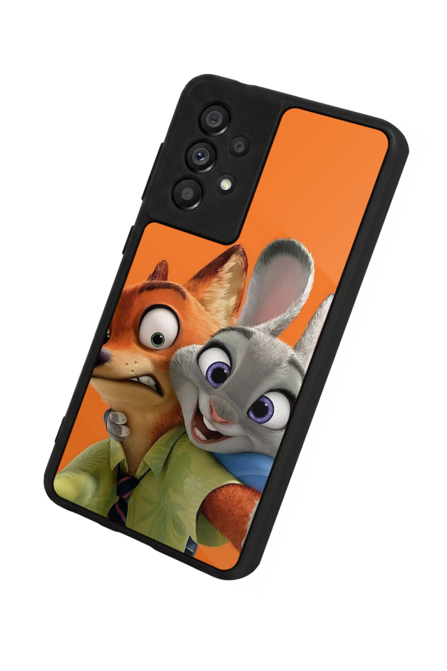 Samsung Galaxy A73 Uyumlu Zootropolis Tasarımlı Glossy Premium Kılıf
