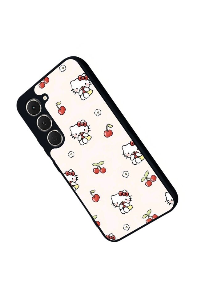 Tecno Spark 40 Pro Uyumlu HelloKitty Tasarımlı Glossy Premium Kılıf
