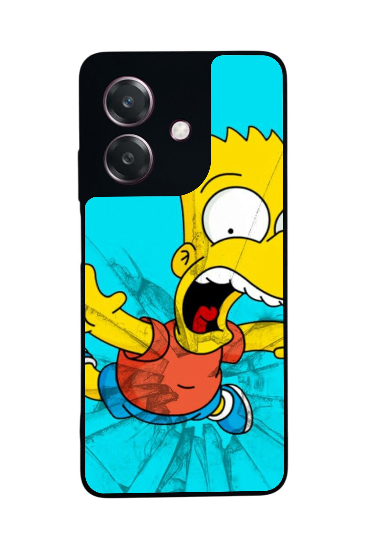 Oppo A3 5G Uyumlu The Simpsons Tasarımlı Glossy Premium Kılıf