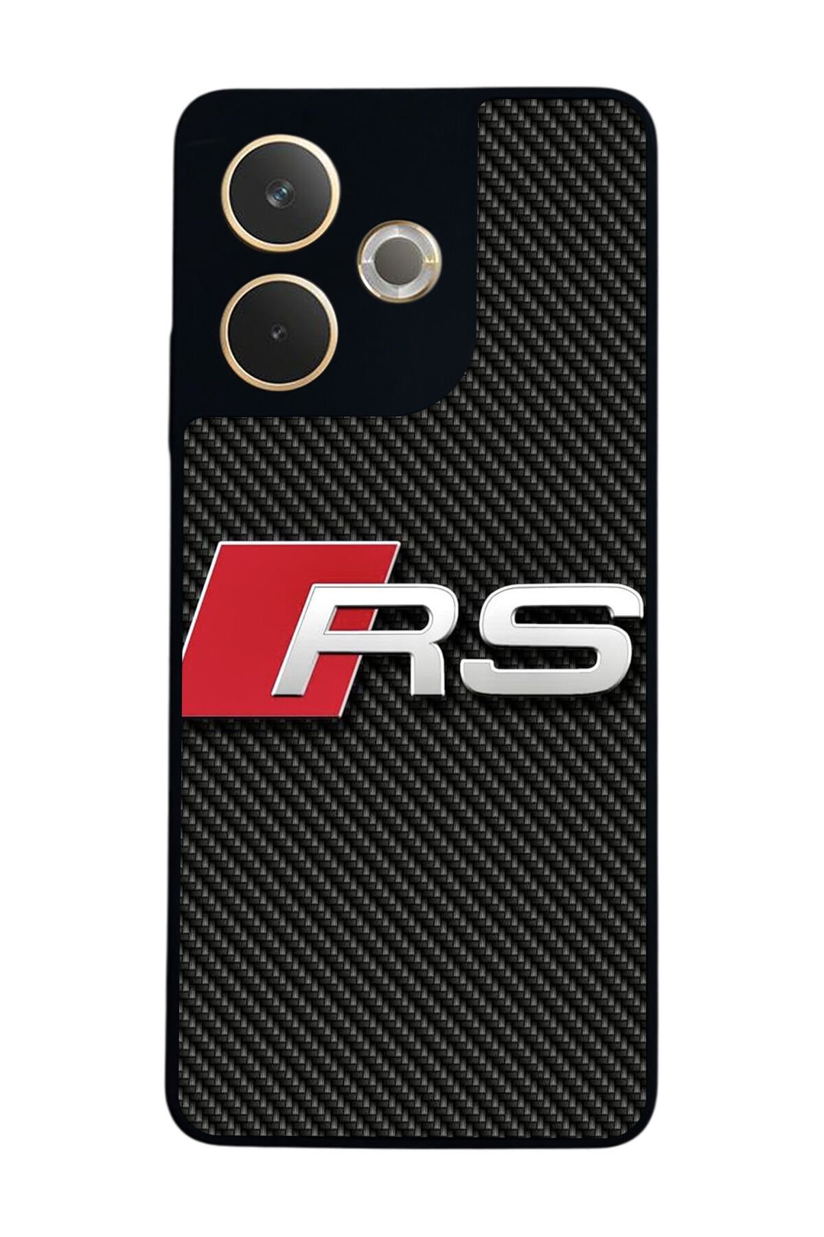 Oppo A5 Pro Uyumlu Audi Tasarımlı Glossy Premium Kılıf