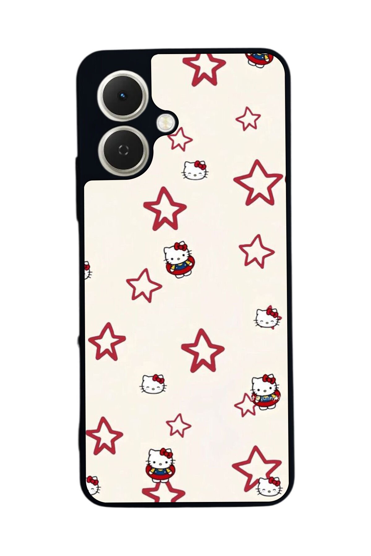 Tecno Spark GO 2 Uyumlu HelloKitty Tasarımlı Glossy Premium Kılıf
