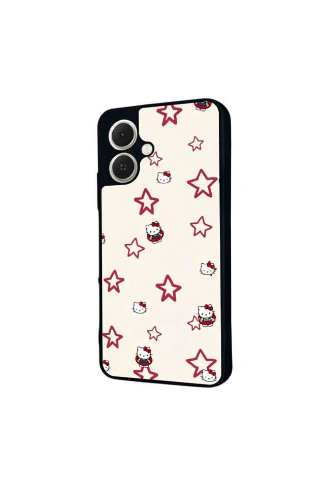 Tecno Spark GO 2 Uyumlu HelloKitty Tasarımlı Glossy Premium Kılıf