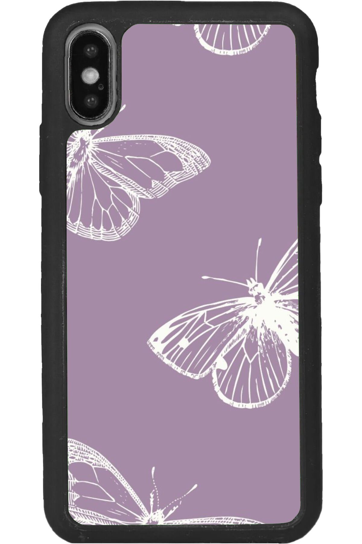 iPhone XS Max Uyumlu Mat Siyah uyumlu Kılıf – Yumuşak Silikon, Koruyucu, Şok Emici Kapak