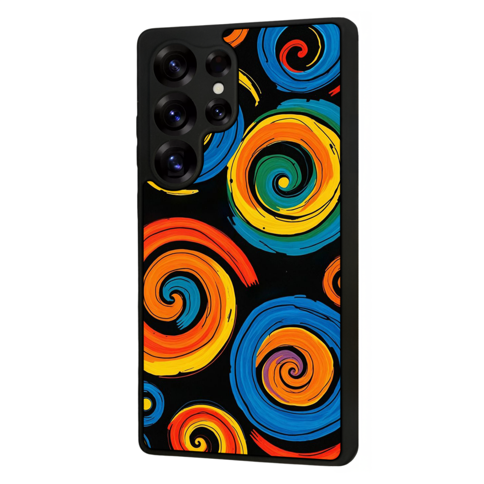 Samsung Galaxy S25 Ultra Uyumlu Abstract Tasarımlı Glossy Premium Kılıf