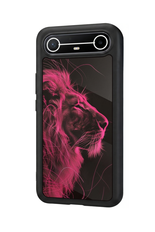 Tecno Spark Slim 5G Uyumlu Aslan Tasarımlı Glossy Premium Kılıf