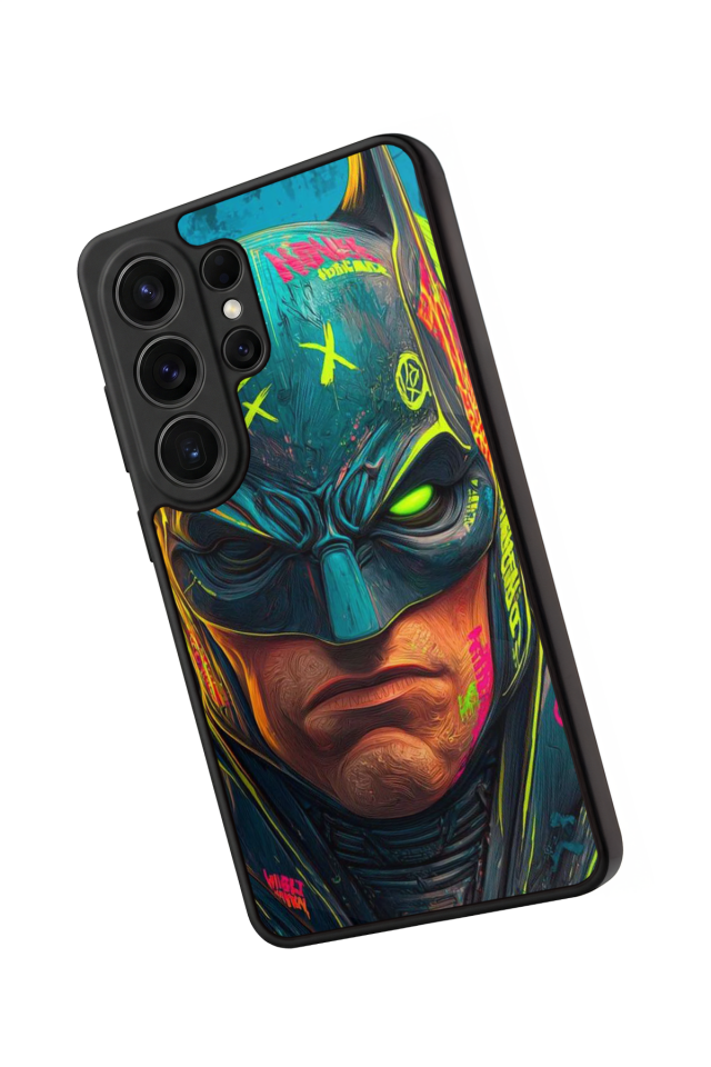 Samsung Galaxy S26 Ultra Uyumlu Batman Tasarımlı Glossy Premium Kılıf