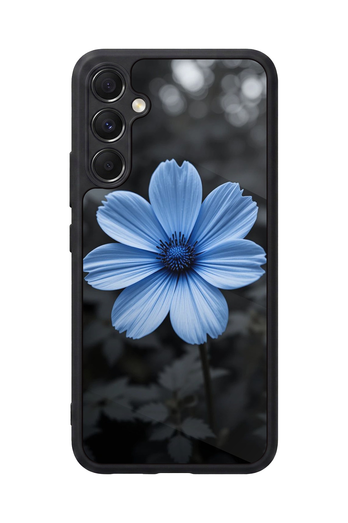 Samsung Galaxy M34 Uyumlu Cicek Tasarımlı Glossy Premium Kılıf