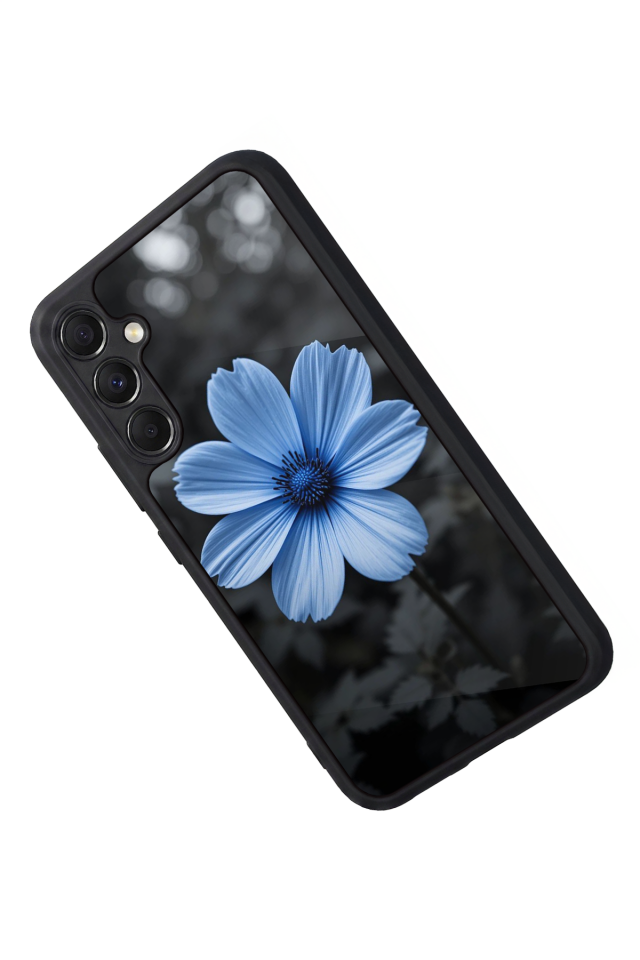 Samsung Galaxy M34 Uyumlu Cicek Tasarımlı Glossy Premium Kılıf