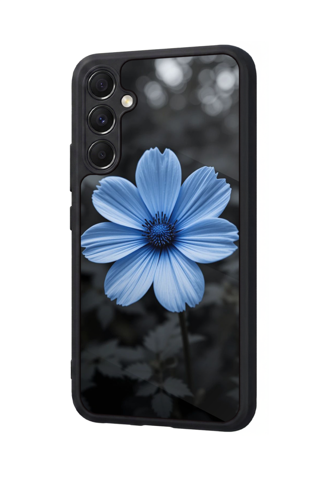 Samsung Galaxy M34 Uyumlu Cicek Tasarımlı Glossy Premium Kılıf