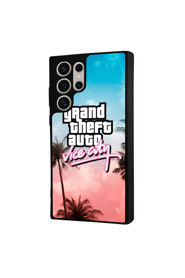 Samsung Galaxy S24 Ultra Uyumlu GTA Tasarımlı Glossy Premium Kılıf