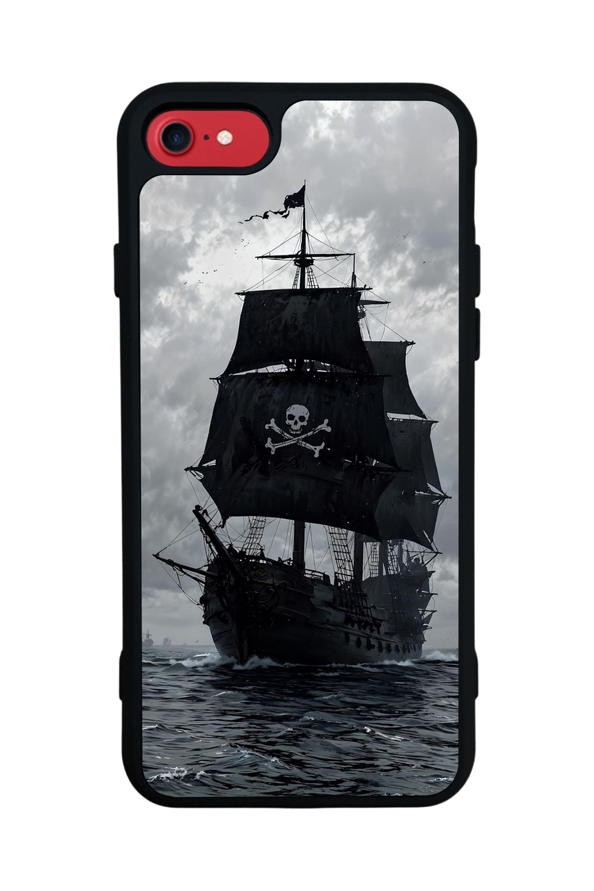 iPhone 7 Uyumlu Korsan Tasarımlı Glossy Premium Kılıf