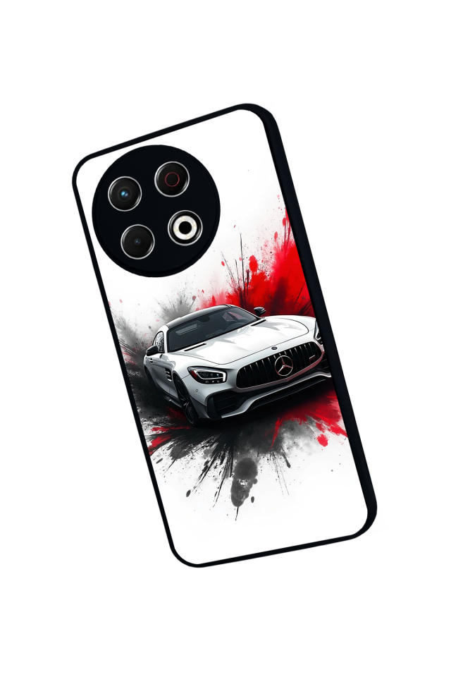 Tecno Spark 30 Pro Uyumlu Mercedes Tasarımlı Glossy Premium Kılıf