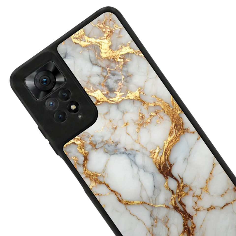 Xiaomi Redmi Note 11 Pro Uyumlu Mermer Marble Tasarımlı Glossy Premium Kılıf