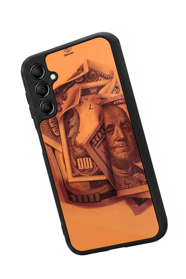 Samsung Galaxy A14 Uyumlu Money Para Tasarımlı Glossy Premium Kılıf