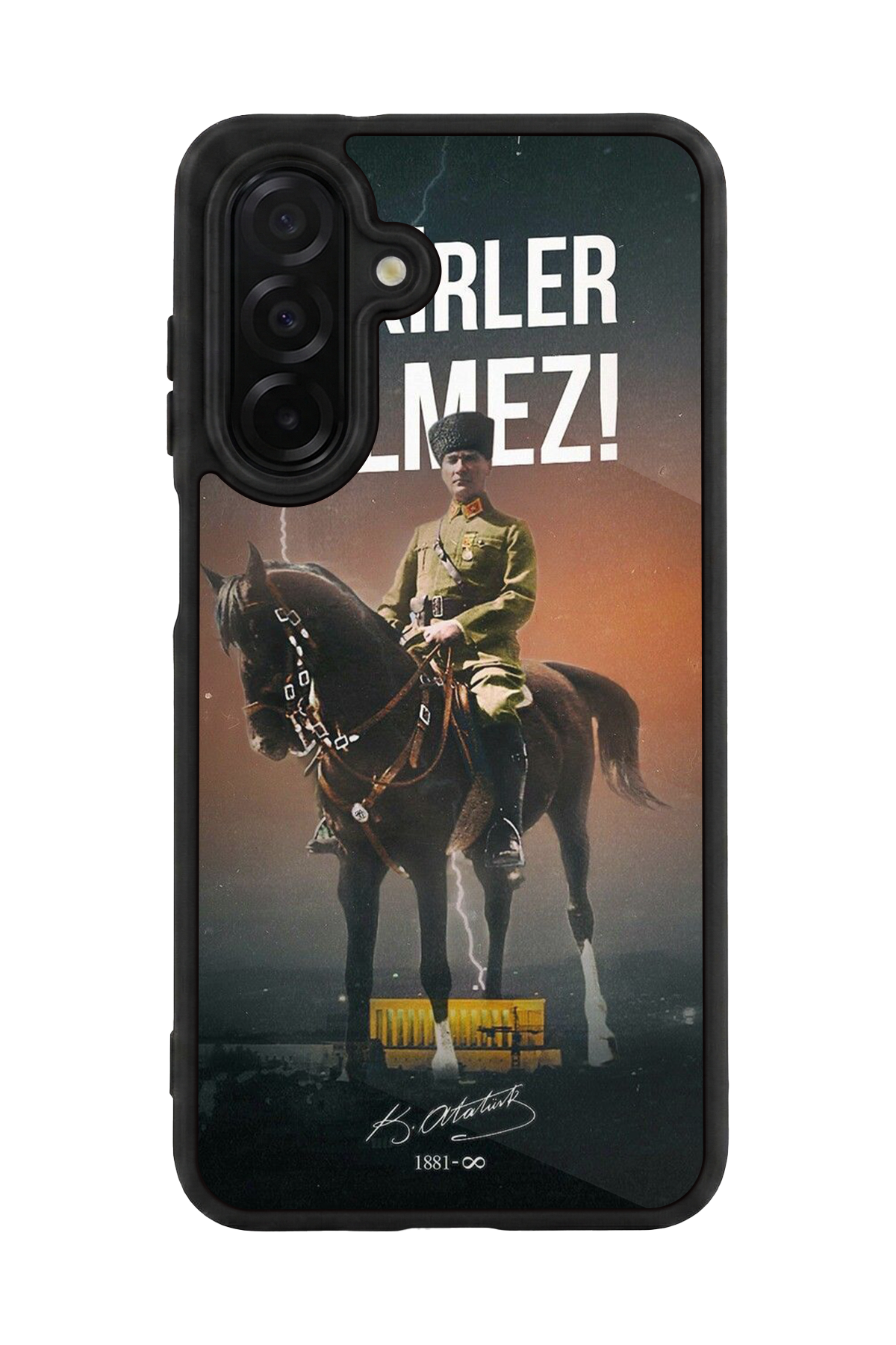 Samsung Galaxy A36 Uyumlu Mustafa Kemal Ataturk Tasarımlı Glossy Premium Kılıf