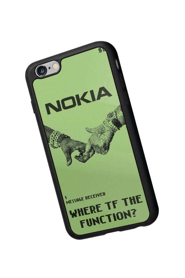 iPhone 6 Plus Uyumlu Nokia Tasarımlı Glossy Premium Kılıf