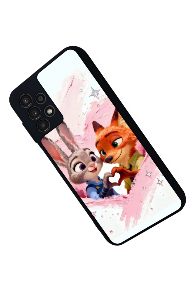 Samsung Galaxy A23 Uyumlu Zootropolis Tasarımlı Glossy Premium Kılıf