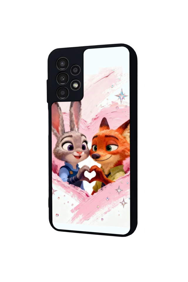 Samsung Galaxy A23 Uyumlu Zootropolis Tasarımlı Glossy Premium Kılıf