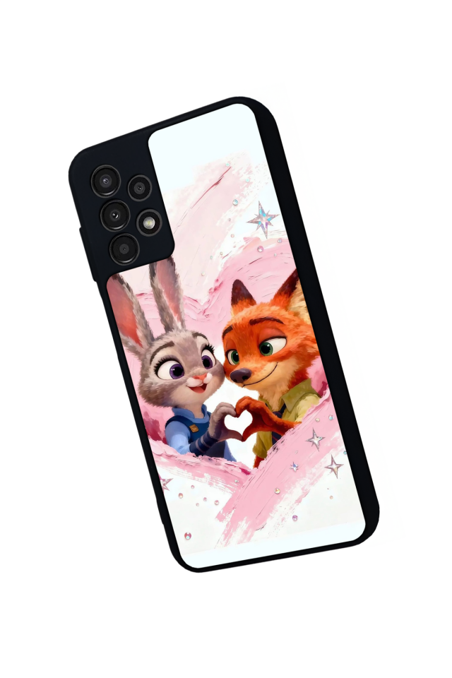 Samsung Galaxy A23 Uyumlu Zootropolis Tasarımlı Glossy Premium Kılıf
