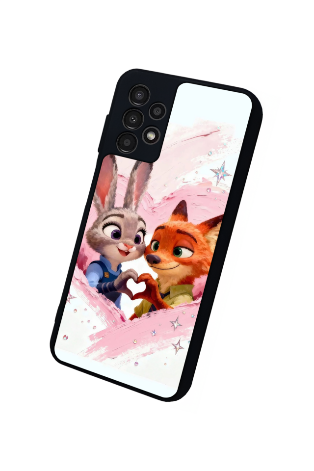 Samsung Galaxy A23 Uyumlu Zootropolis Tasarımlı Glossy Premium Kılıf
