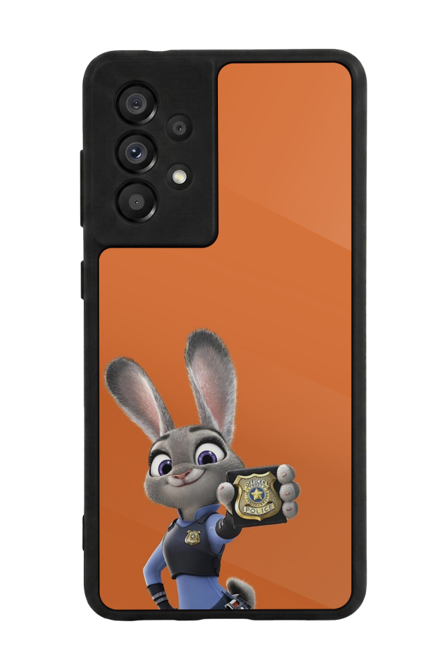 Samsung Galaxy A73 Uyumlu Zootropolis Tasarımlı Glossy Premium Kılıf