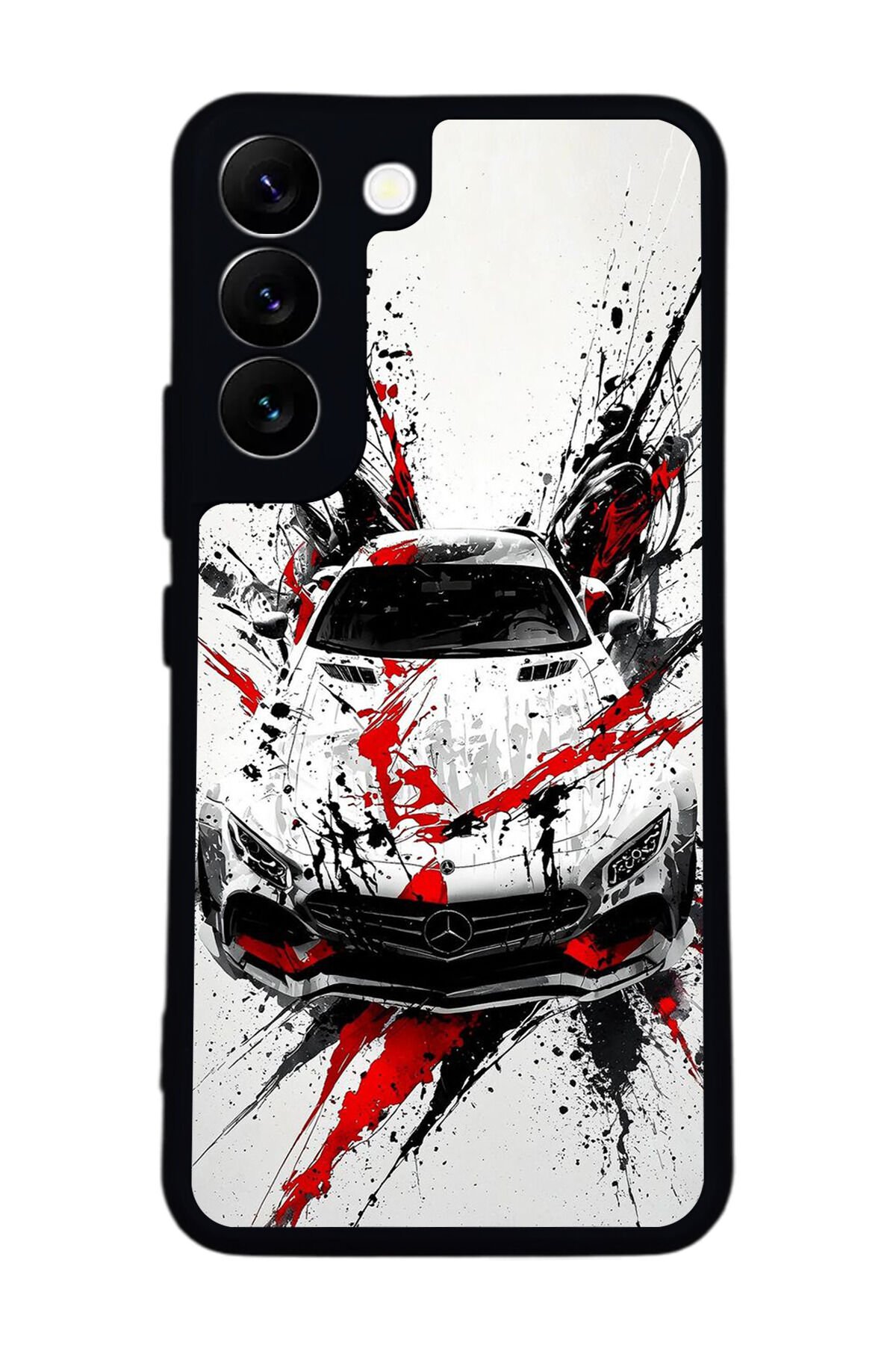 Samsung Galaxy S22 Uyumlu Mercedes Tasarımlı Glossy Premium Kılıf
