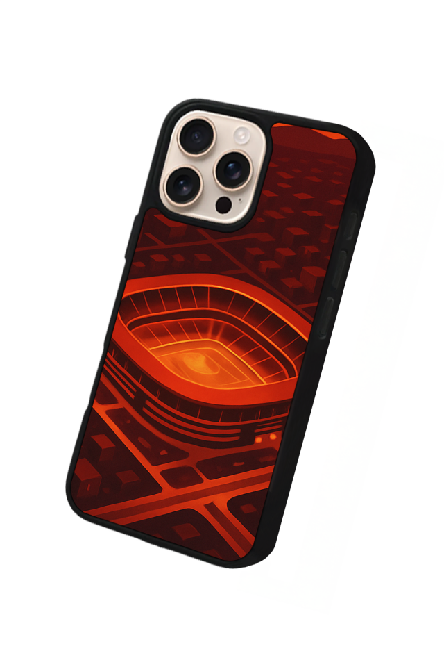 iPhone 16 Pro Uyumlu Aslan Tasarımlı Glossy Premium Kılıf
