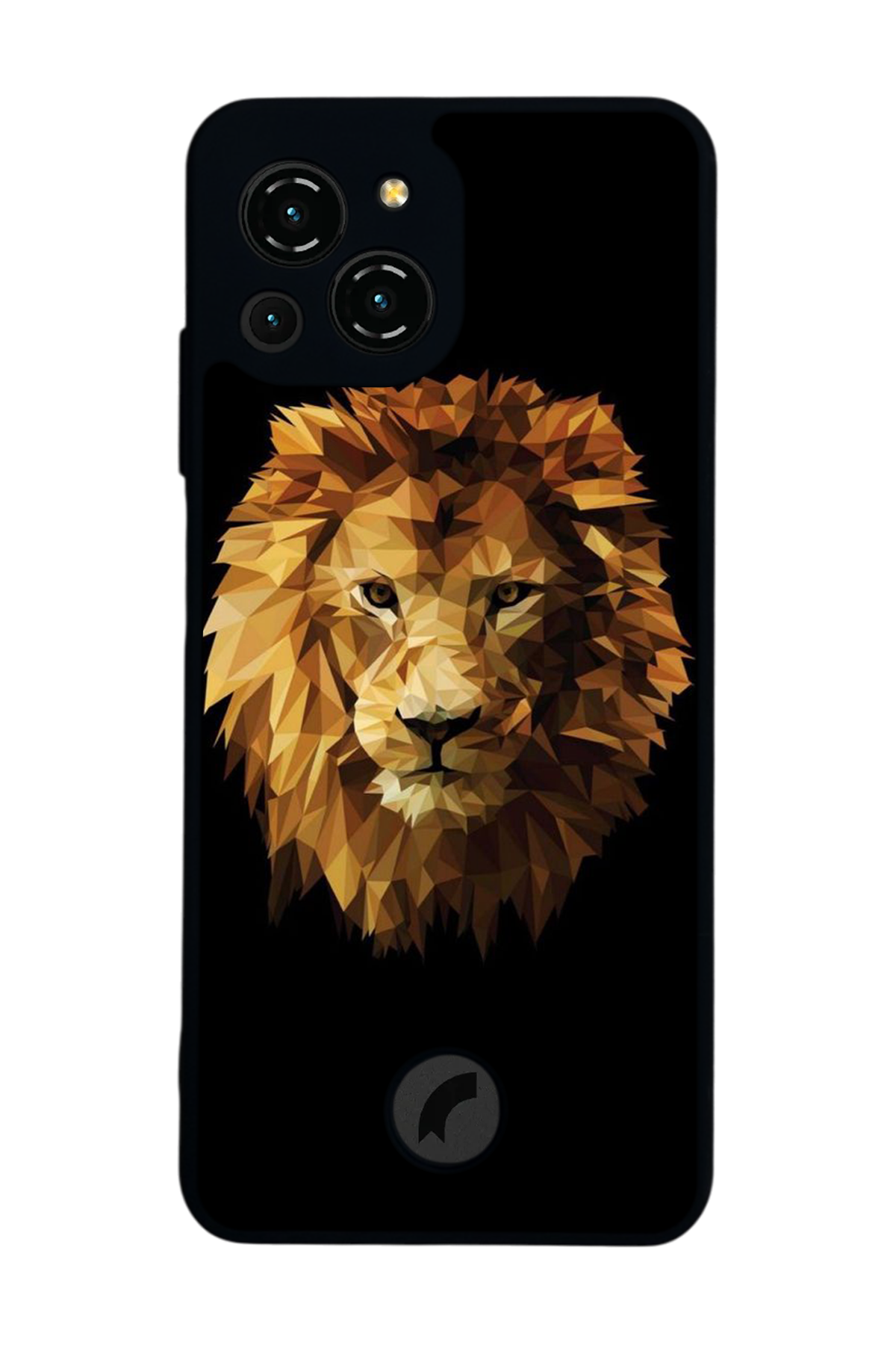 Reeder S23 Pro Max Uyumlu Aslan Tasarımlı Glossy Premium Kılıf