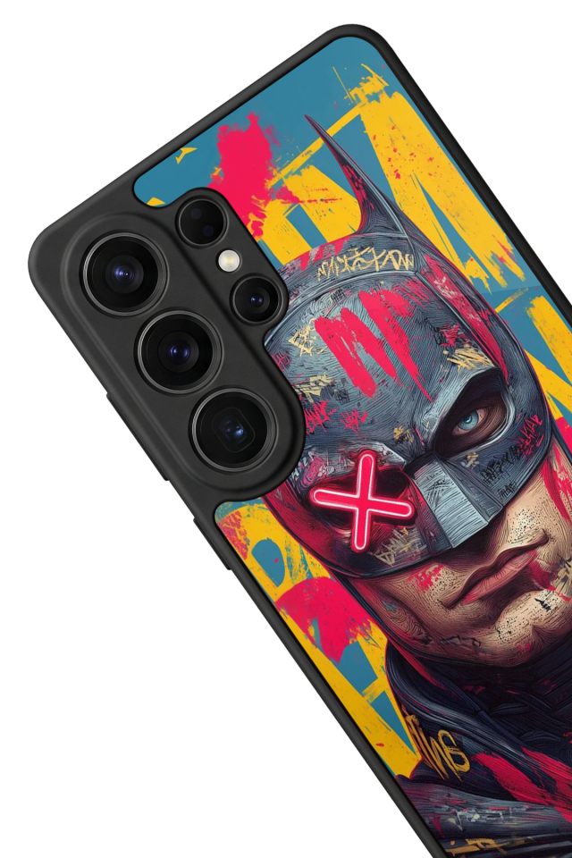 Samsung Galaxy S26 Ultra Uyumlu Batman Tasarımlı Glossy Premium Kılıf