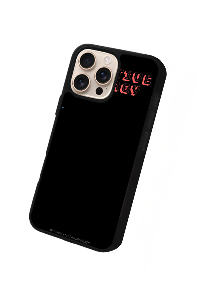 iPhone 16 Pro Uyumlu Energy Tasarımlı Glossy Premium Kılıf