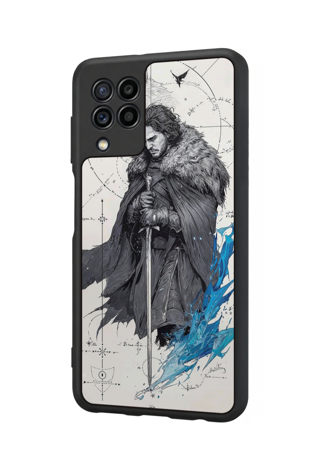 Samsung Galaxy M32 Uyumlu GameOfThrones Tasarımlı Glossy Premium Kılıf