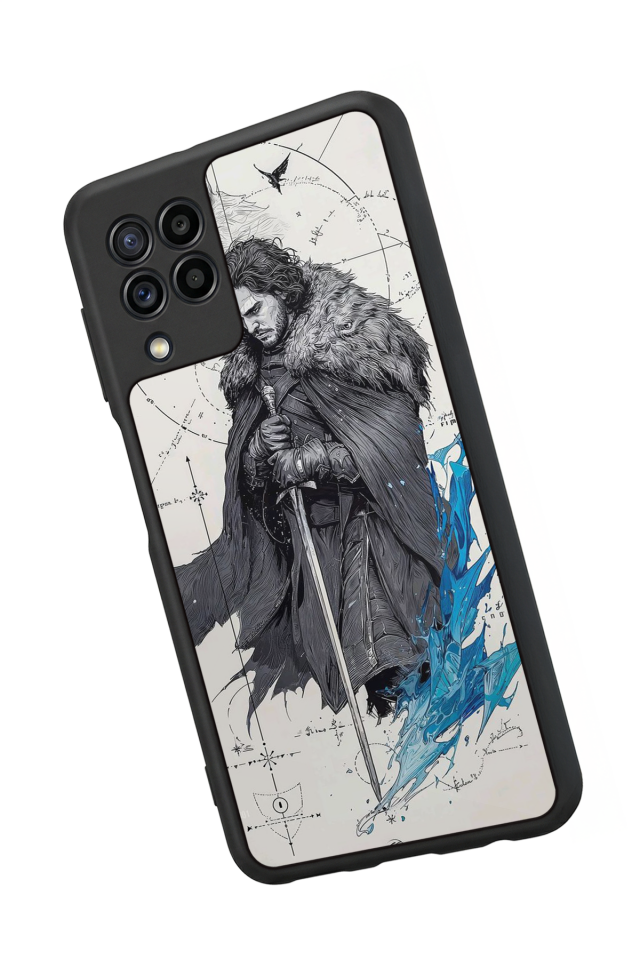 Samsung Galaxy M32 Uyumlu GameOfThrones Tasarımlı Glossy Premium Kılıf